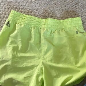 Adidas Lime Green Sports Shorts